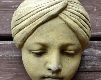 Art Deco Face Wall Plaque