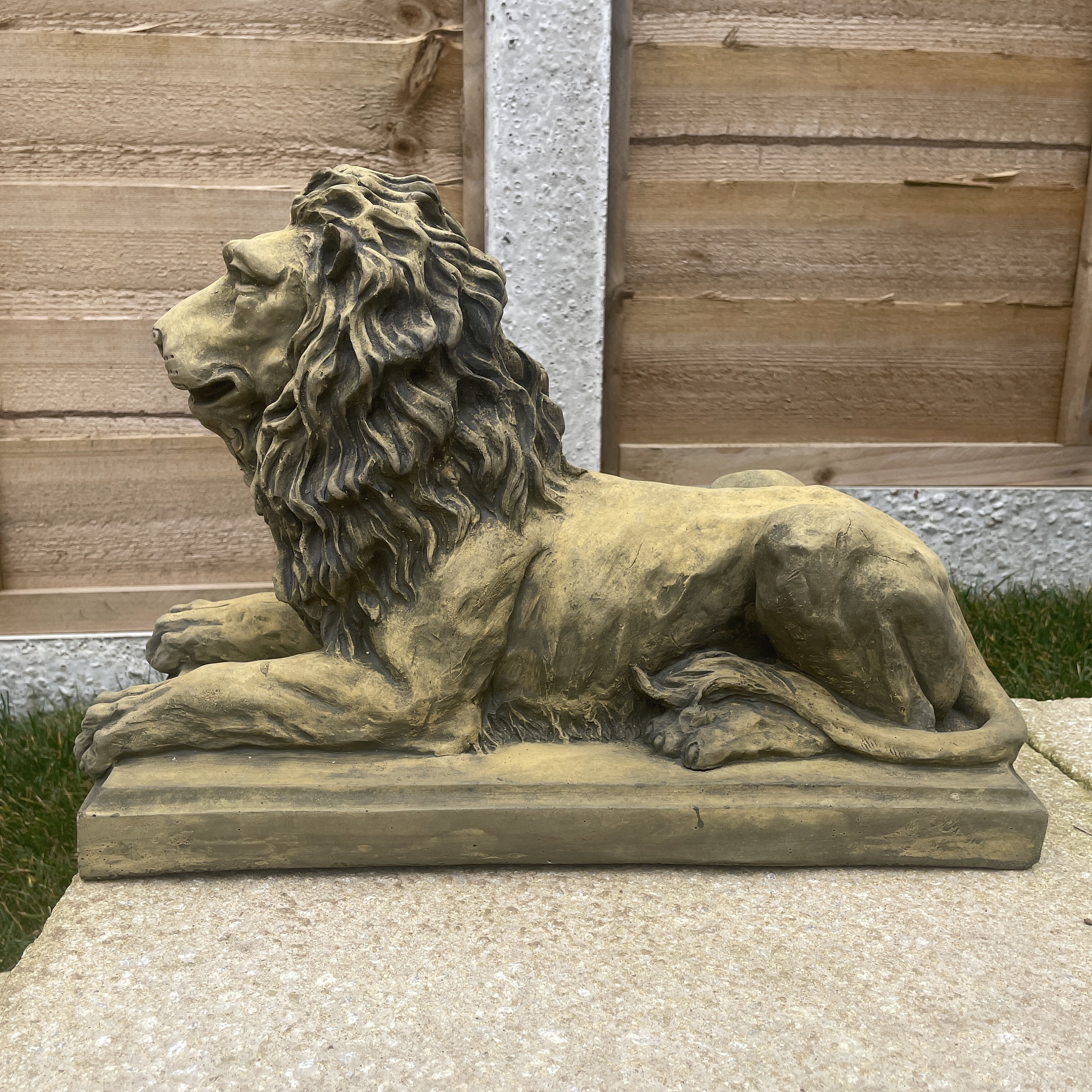 Fiaba con dente di leone, decorazione da giardino in metallo