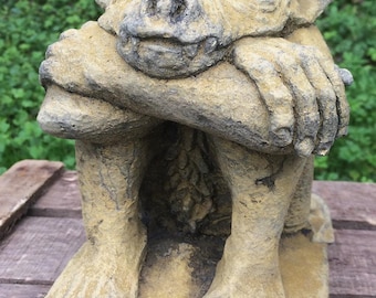 Large Grumpy Gargoyle Gremlin