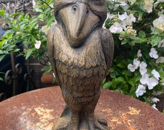 Wally bird style grotesque stone ornament - Wallace