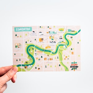 Cartes postales d'Edmonton // Carte postale 4 x 6 po d'Edmonton, Alberta