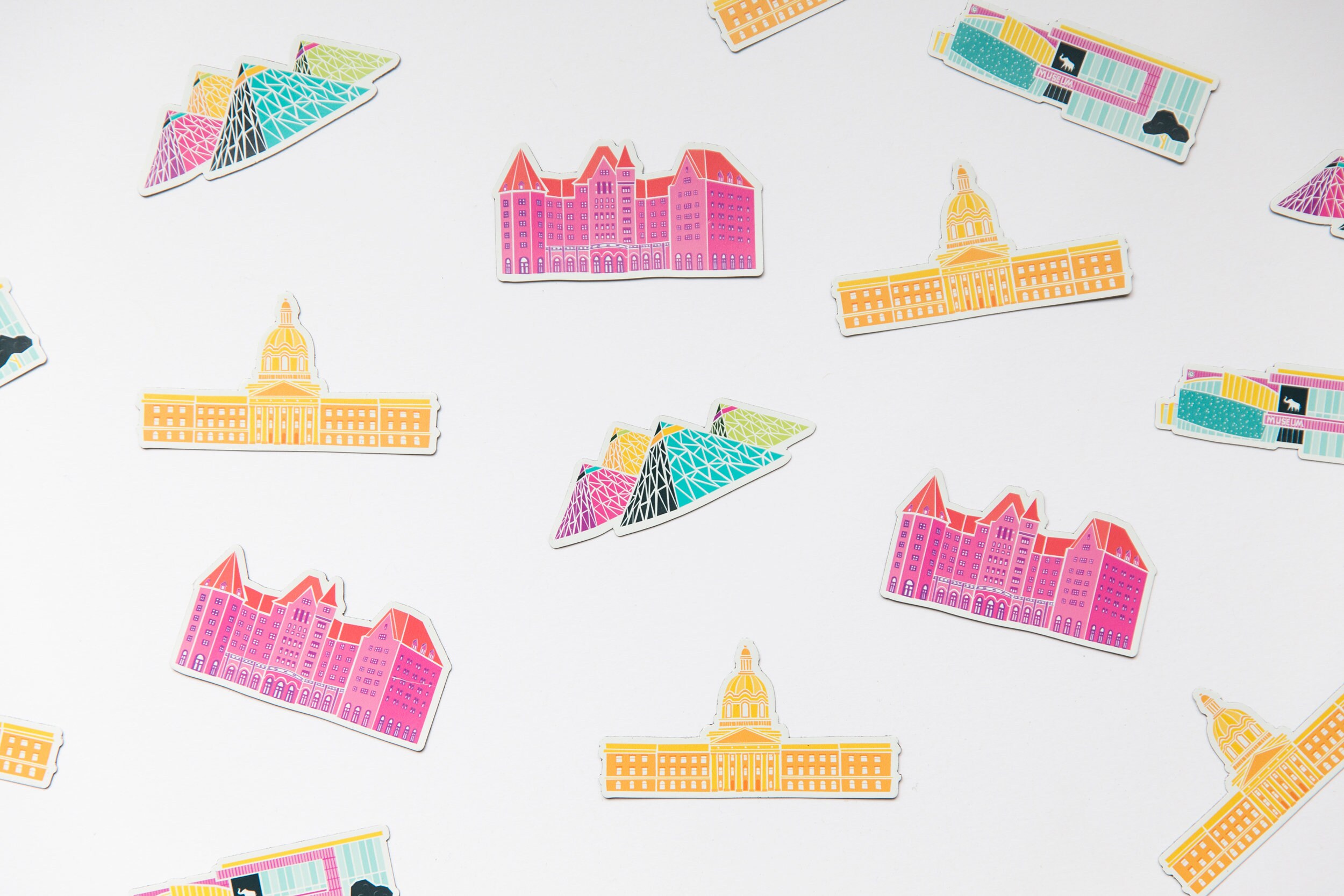 Edmonton Landmark // Set of 4 // Hotel Macdonald Etsy Canada