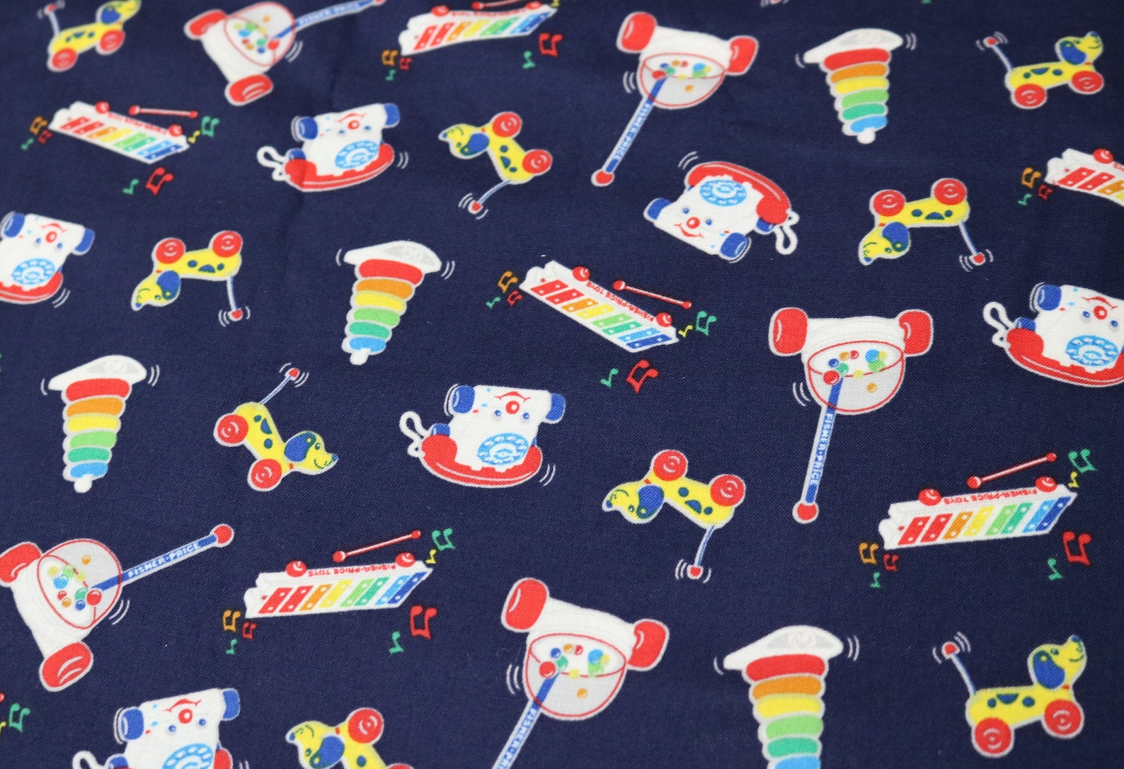Children's Toy Fabric 100 Cotton Quilt Fabric End of Etsy