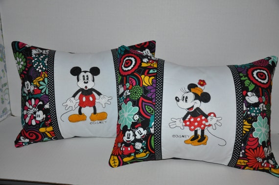 New Set Of 2 Old School Mickey Mouse Minnie Mouse 12 Etsy