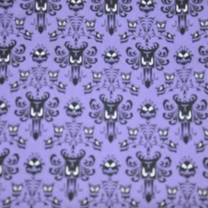 Disney - Haunted Mansion Fabric - 100% Cotton Fabric - Sold by 1/2 Yard- Extra Wide