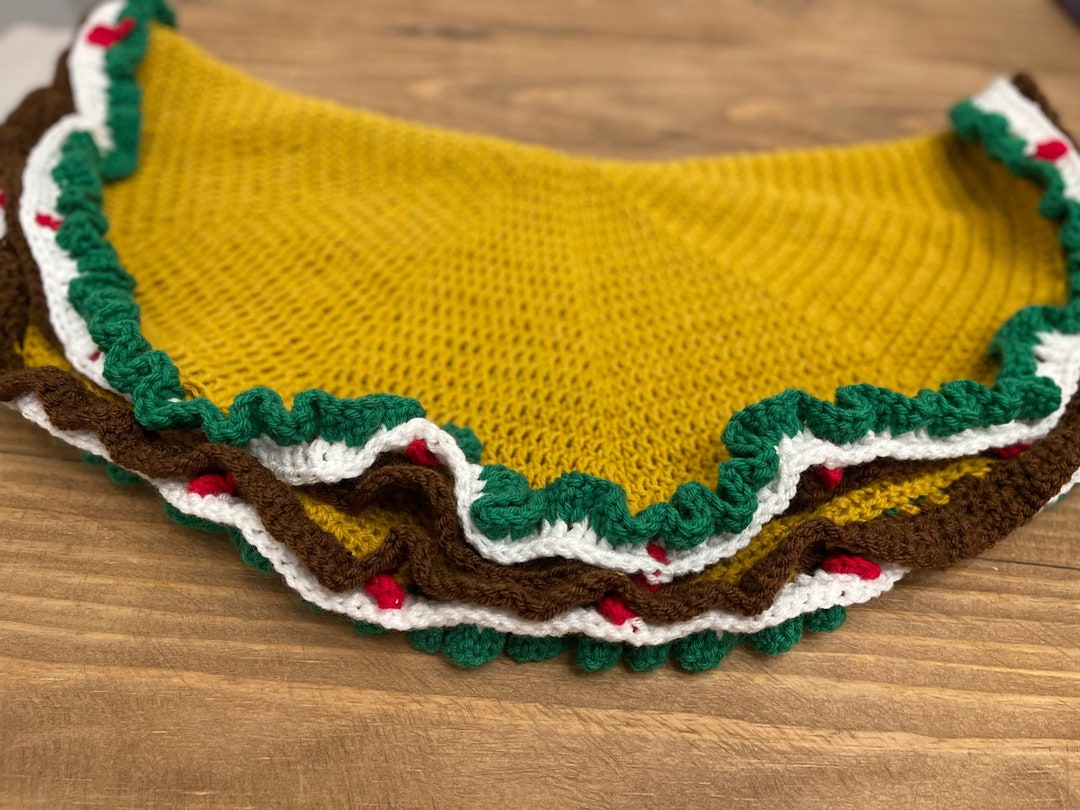 The Taco Baby Blanket Etsy