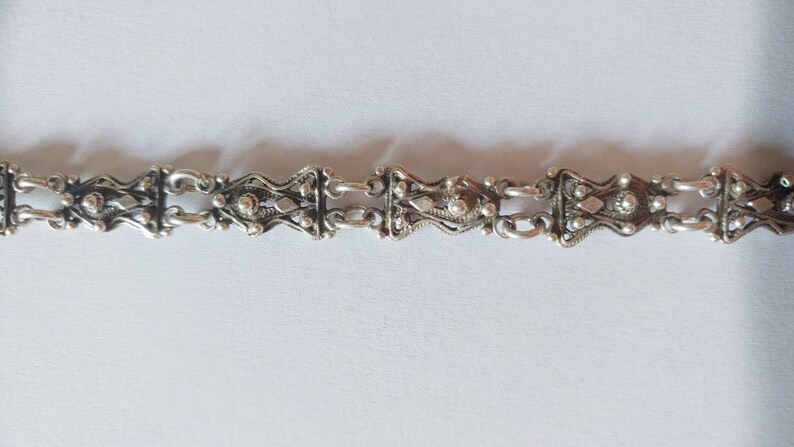 Vintage sterling silver Bracelet 9.3 grams stamped