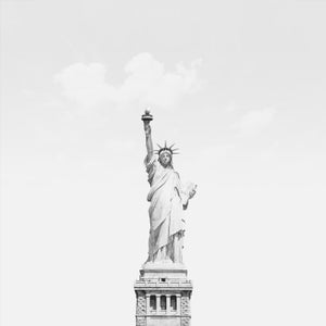 Statue of Liberty print, Statue of Liberty photography, New York picture, New York wall art, Instant download print, Square print image 2