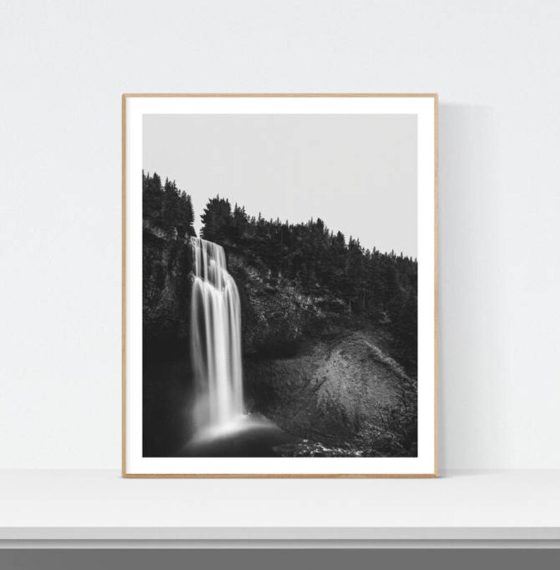 Black and White Photography Nature Wall Art Black and White | Etsy