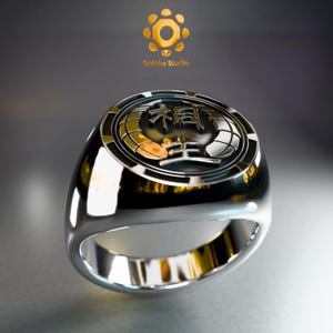 Kiryu Kai sterling silver ring