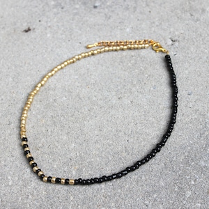 Choker with different color beads, beads choker, choker, summery choker