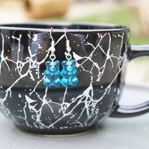 Gummy bear earring, earring gummy bear, bear earring set, colored gummy bears