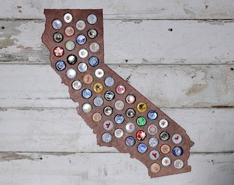 Porte-bouchon de bouteille en état de la Californie