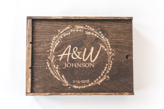Circle Laurel Triple Wine Box