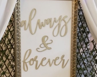 Signo Always & Forever Cut Out