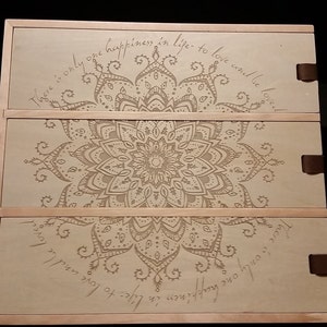 Custom Engraved Premium Three Wine Box