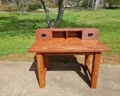 Rustic Farmhouse Desk w/ Optional Organizer Drawers