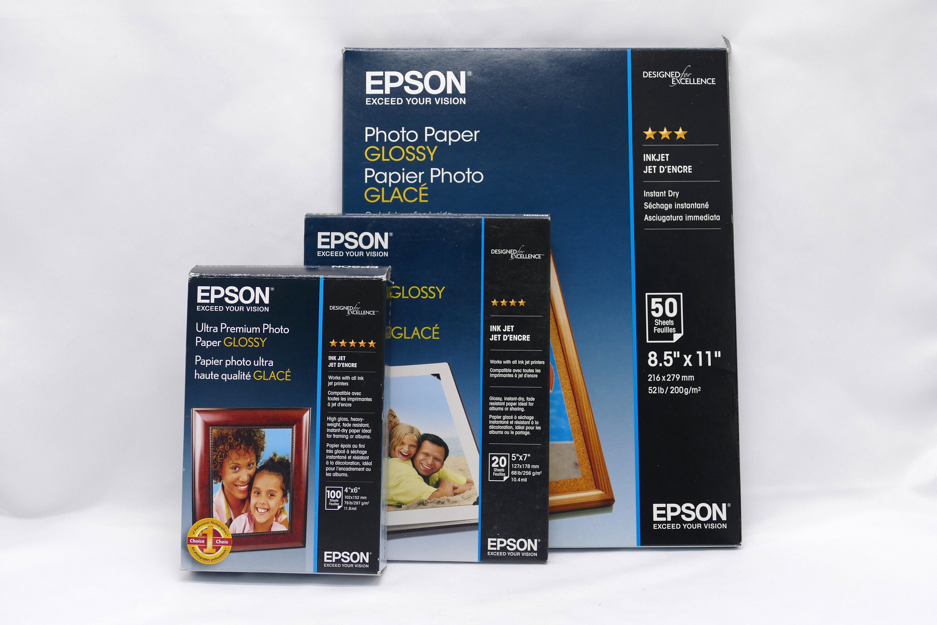 Epson Premium Glossy Photo Paper (5x7 20 Sheets • Price »