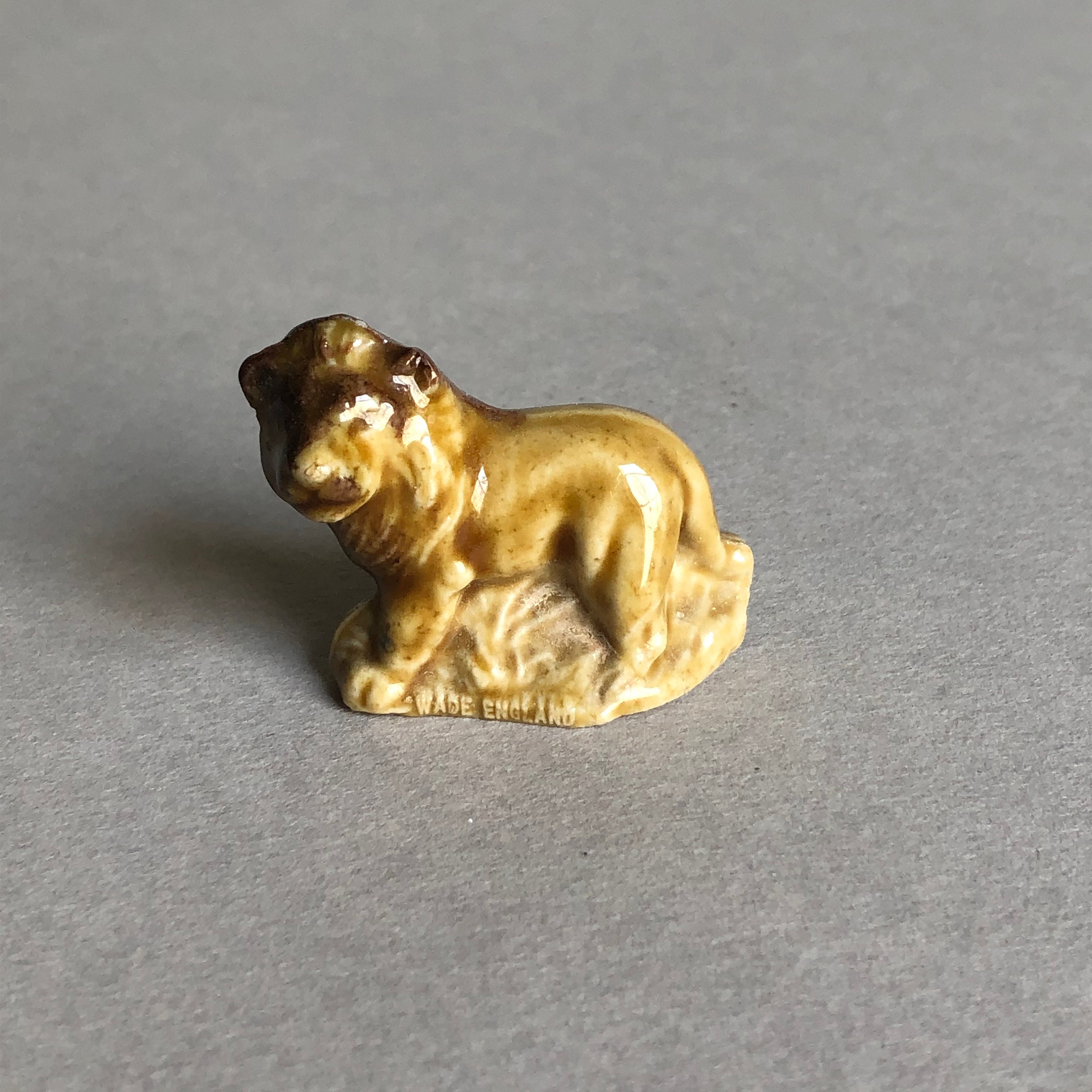 Miniature Wade England Lion Whimsical Porcelain Lion Figurine | Etsy