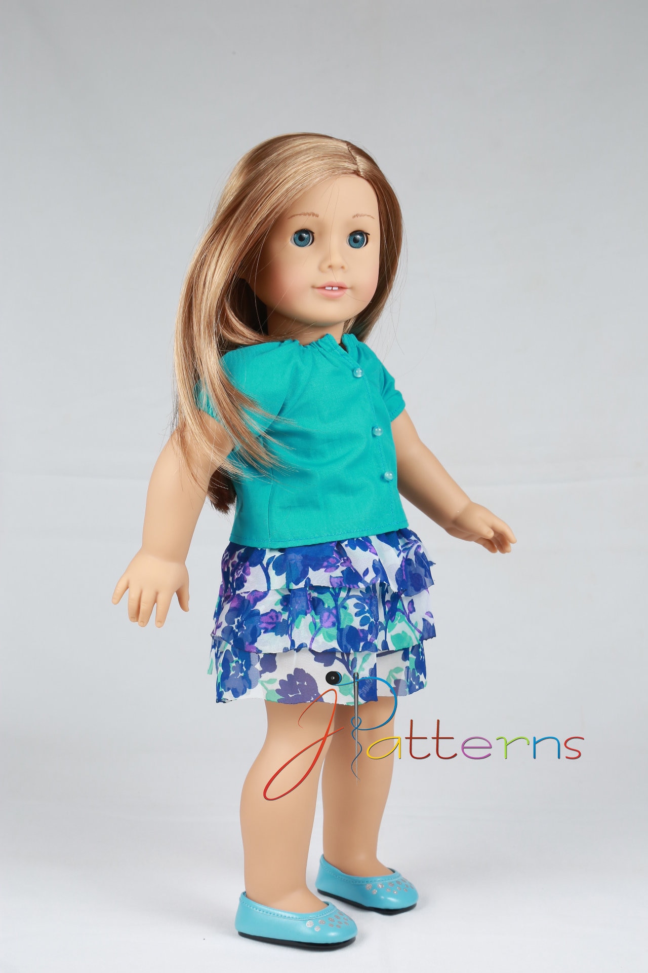 3. Pattern Skirt American Girl 18", in English, PDF Sewing Pattern and ...