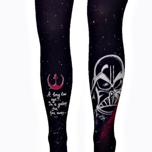 Star Wars Leggings, Star Wars Tights, Darth Vader Leggings, Rebel Leggings, Galaxy Leggings