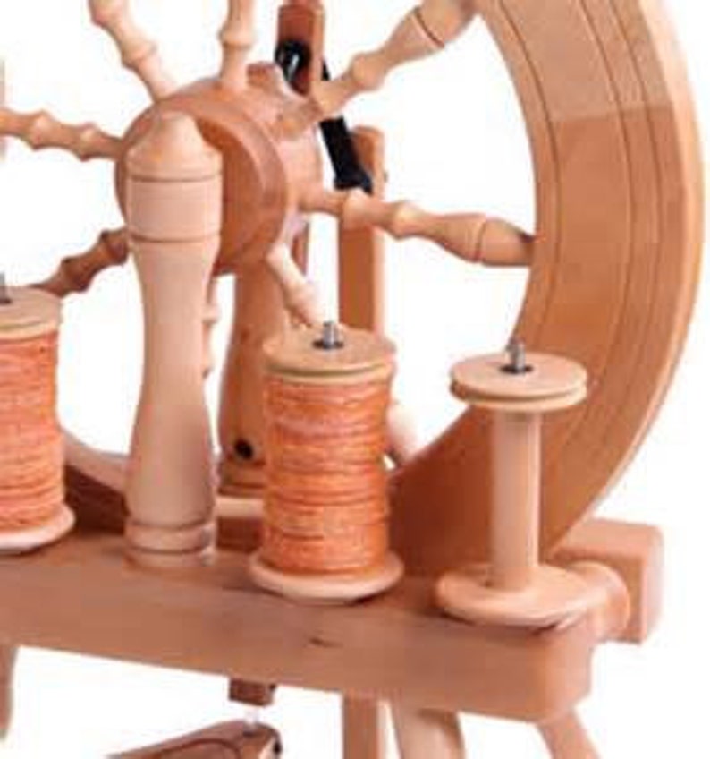 50 Dollar Coupon Ashford Traveler Spinning Wheel In Stock Double Treadle, Single or Double Drive FAST FREE SHIPPING image 6