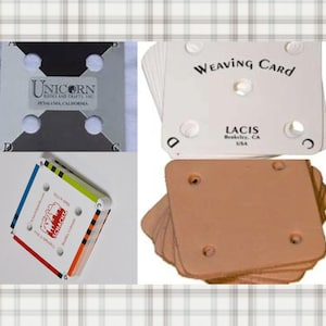 All Types Weaving Cards Leather Plastic Cardboard Schacht Glimakra Lacis Super Fast Cheap Shipping!
