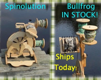 Spinolution Bullfrog Spinning Wheel Fast Free Shipping! Made In USA