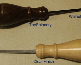 Fine Heddle Hook Walnut or Clear Double End by Kromski SUPERFAST CHEAP SHIPPING!