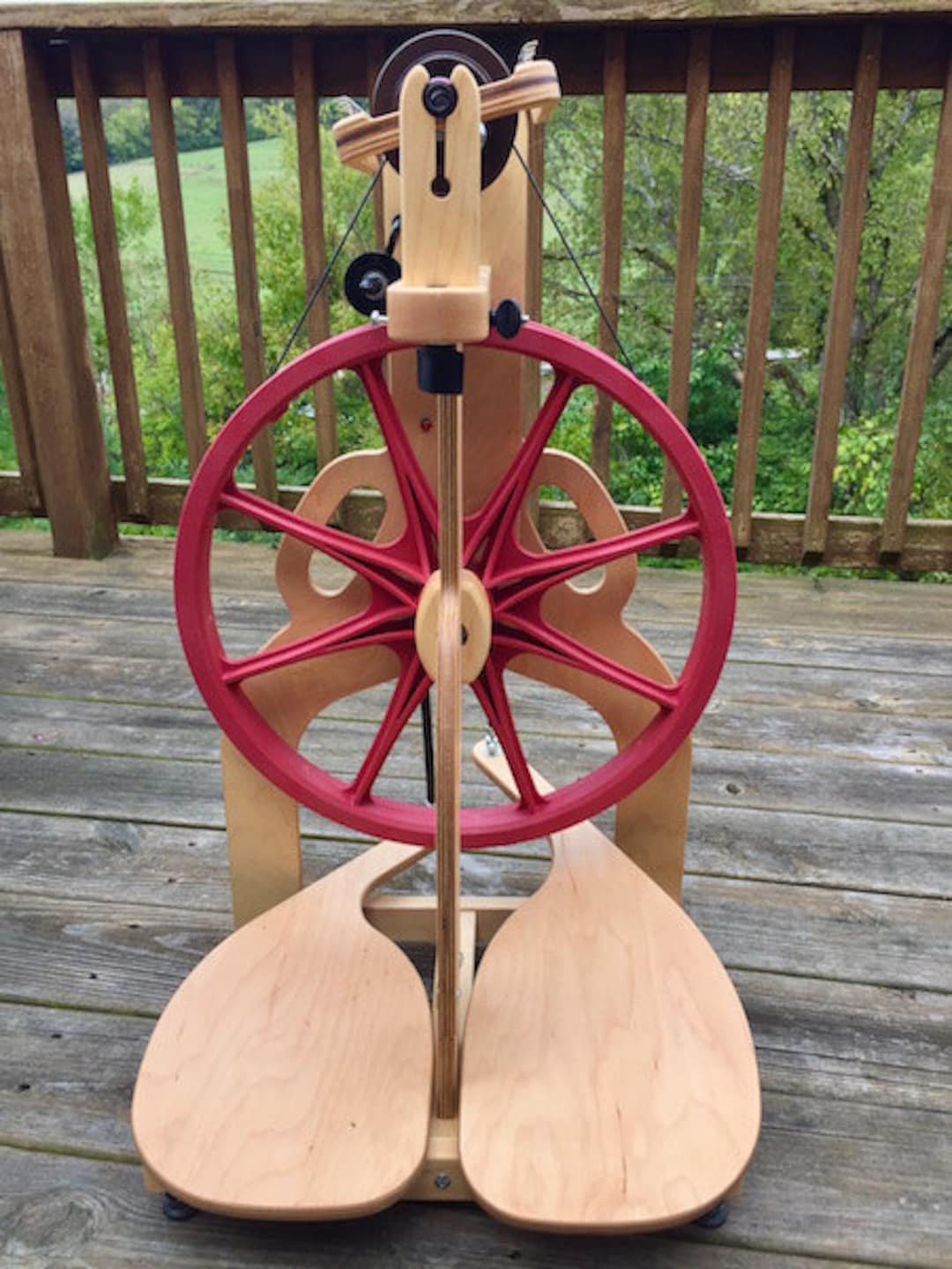 LOWEST PRICE ANYWHERE in Stock Ladybug Schacht Spinning Wheels Free