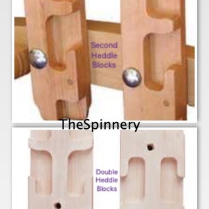 Kromski Second & Double Heddle Blocks Parts Clamps Ratchet/Pawl Upgrade Warping Pegs Helpers for Kromski Harp Forte SUPER FAST Shipping!