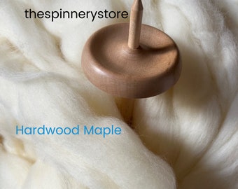 Bottom Whorl Hardwood Maple Drop Spindle, or Spindle & Bowl Set Great Learning Teaching Spindling  SUPERFAST SHIPPING!