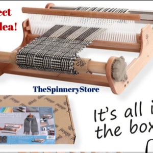 In STOCK New COMPLETE 16" Ashford SampleIt Loom Weaving Kit Instant 10 Dollar Coupon Super Fast FREE Shipping!