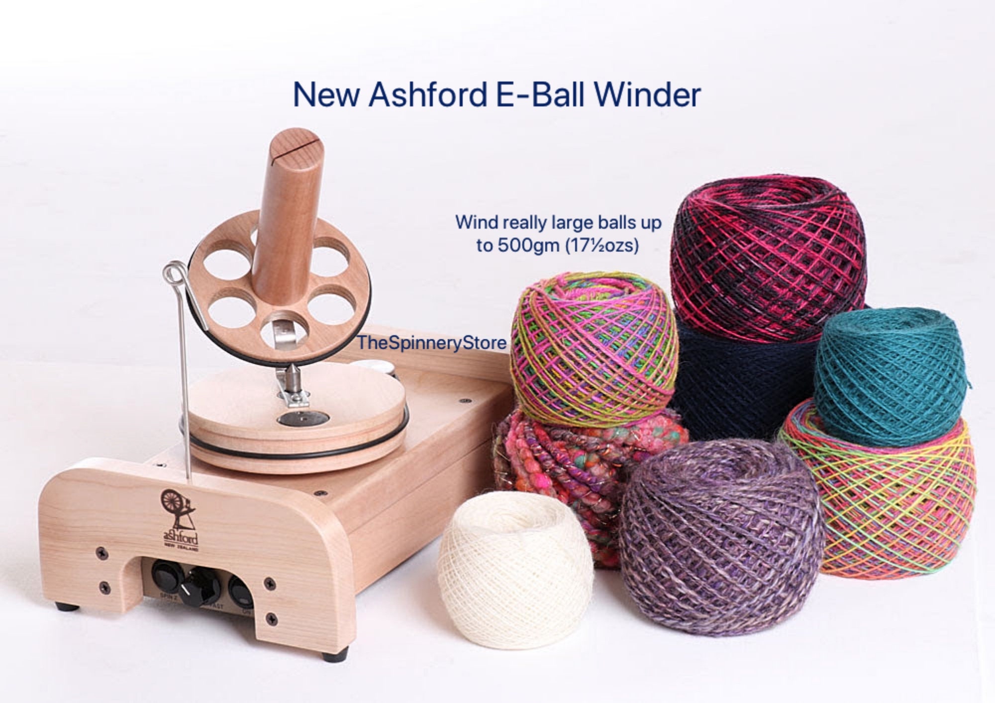 Ashford Electric Ball Winder - Fiber to Yarn