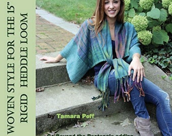 Woven style For The 15" Rigid Heddle Loom Tamara Poff