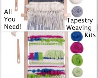 ALL INCLUSIVE Tapestry Weaving Kit Loom, Tools, Yarn, Pattern Super Fast Shipping! Ashford