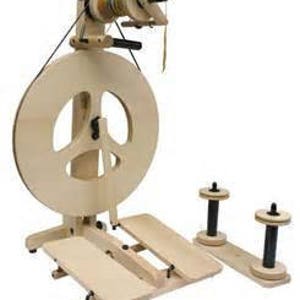 Louet Victoria Spinning Wheel Instant 50 Dollar coupon In Stock Immediate Free Shipping