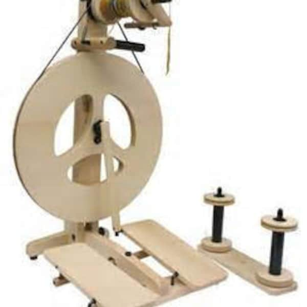 Louet Victoria Spinning Wheel Instant 50 Dollar coupon In Stock Immediate Free Shipping