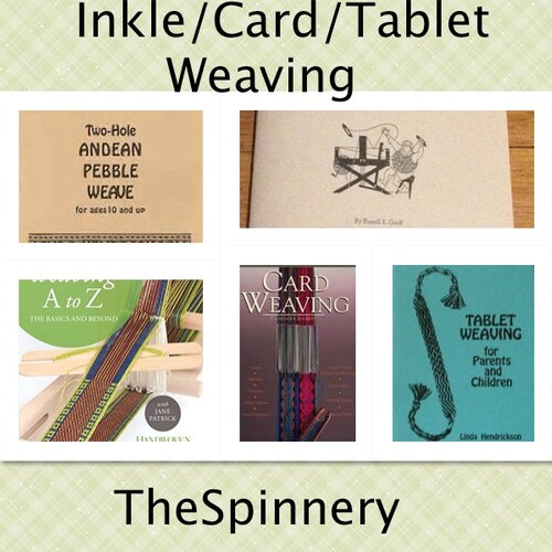 Card Inkle & Tablet Weaving Books and Dvds Super Fast Etsy