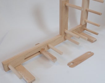 Inkle Loom Fully Assembled BEKA Makes Straps Belts Long Weave Hardwood SUPER FAST Shipping!