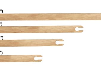 Wooden Stick Shuttles by Louet Hold Lots 'O Yarn You Choose 12", 20" SUPERFAST Shipping!