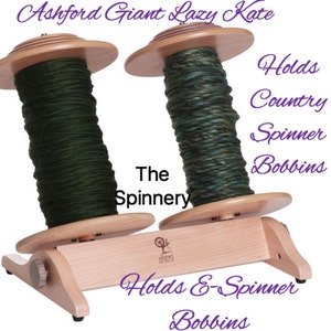IN STOCK Ashford Super Jumbo Lazy Kate For Country Spinner & E-Spinner Super Jumbo Bobbins SUPERFAST Shipping!
