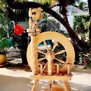 50 Dollar Coupon Ashford Traveler Spinning Wheel In Stock Double Treadle, Single or Double Drive FAST FREE SHIPPING image 9