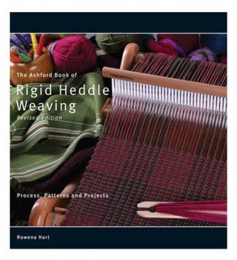 Weaving Books All Types Rigid Heddle Inkle Tapestry Super Etsy