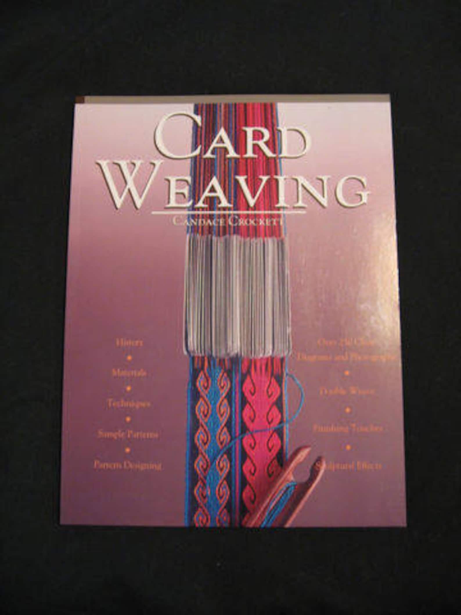 Card Inkle & Tablet Weaving Books and Dvds Super Fast Etsy