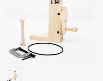 Harrisville Wooden Boat Shuttle Bobbin Winder