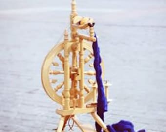 Kromski Minstrel IN Stock with 25/50 Dollar Instant Shop Coupon Beautiful Spinning Wheel & Free Super Fast Shipping!