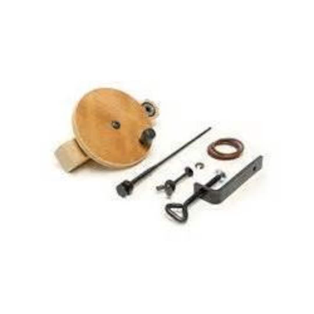 Louet Wooden Hand Bobbin Winder and Paperquills You Choose Super Fast