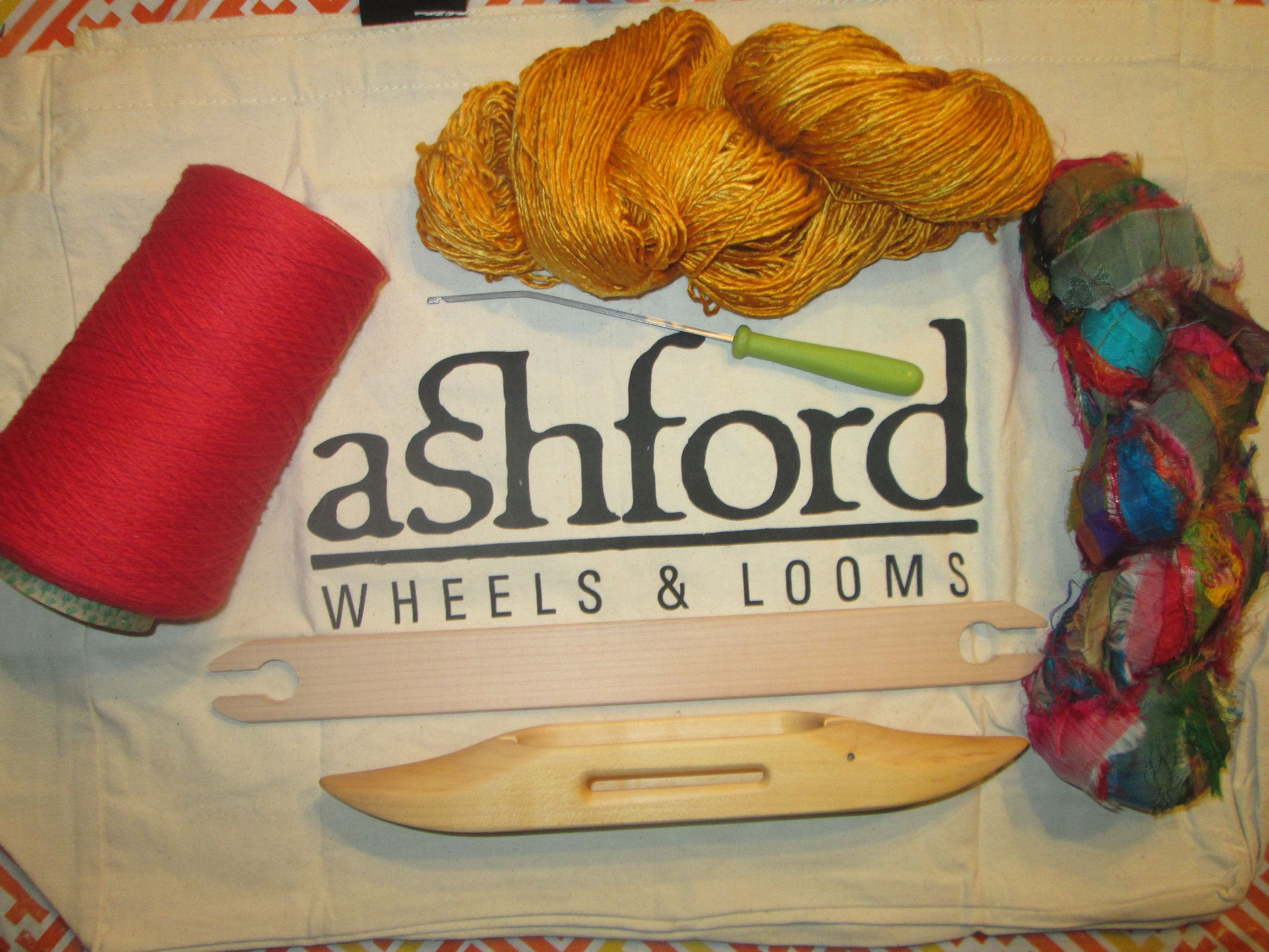 Ashford Canvas Tote Cricket, Sampleit, Small Loom Supply Carry Bag