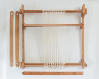 Cherry 20" or 24" Weaving Rigid Heddle Loom Beka Affordable Portable Weaving SUPER FAST SHIPPING!
